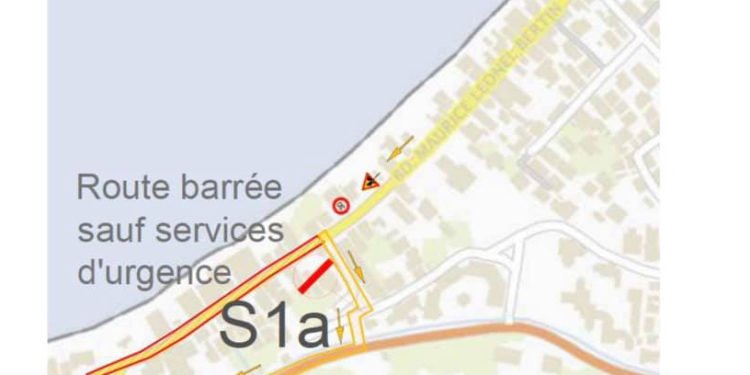 Etablissement des eaux : Travaux sur le secteur de Grand-Case