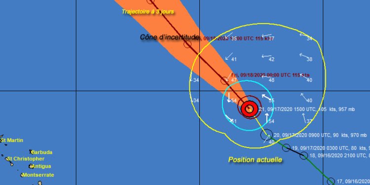Cyclone Teddy : Classé en catégorie 3
