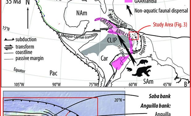 Géologie : Quand Saint-Martin, Saint-Barth, Anguilla et Saba ne formaient qu’une seule île
