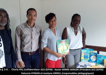 Enseignement : L’ACS ZEPIN offre des livres en anglais pour les classes bilingues