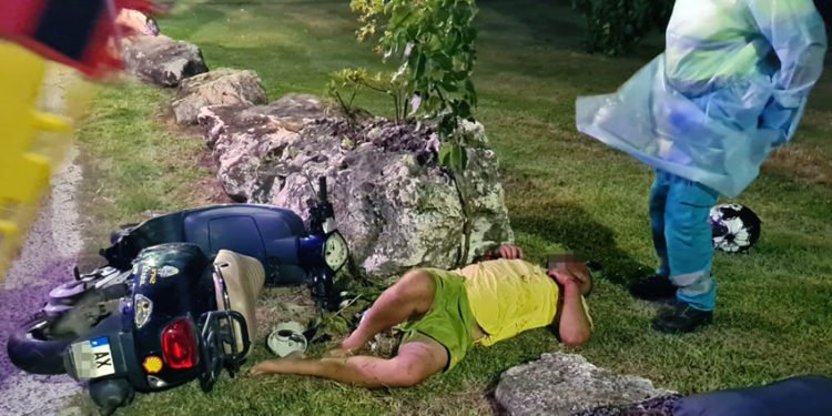Accident de la circulation : Un scootériste gravement blessé