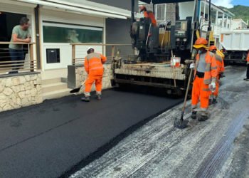 Rénovation des routes : Le boulevard de Grand-Case goudronné