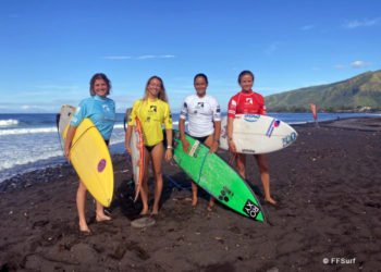 Surf professionnel : La saint-martinoise Maud Le Car en préparation pour les JO de Tokyo