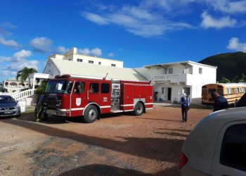 Incendie à Cole Bay : Deux personnes gravement brulées