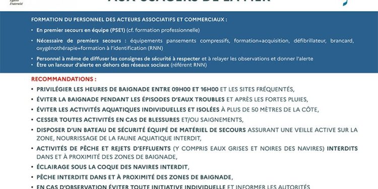 Levée de l’interdiction de baignade : Reprise des activités nautiques le samedi 19 décembre