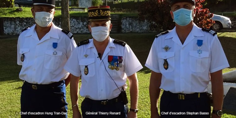 Ordre National du Mérite : Le commandant de la gendarmerie des îles du Nord fait Chevalier