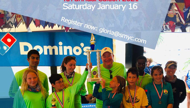 Championnat de voile interscolaire Domino’s 2021 : 10 écoles sur l’eau le samedi 16 janvier