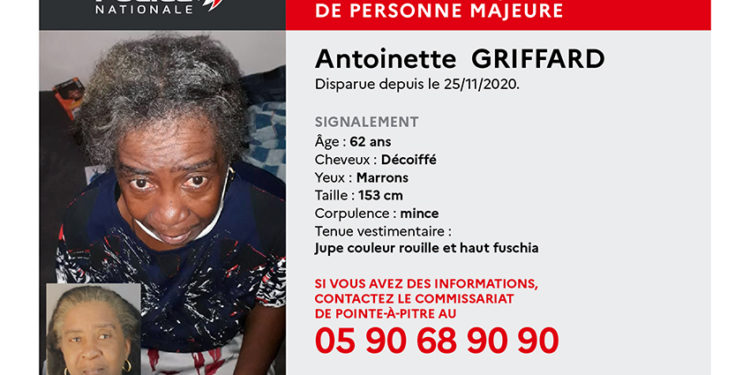 Disparition inquiétante : Une femme portée disparue depuis un mois et demi