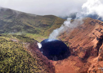 Eruption volcanique : Le volcan La Soufrière a Saint-Vincent sous surveillance