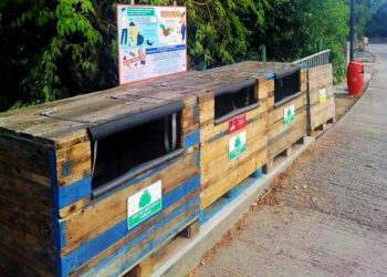 Initiative de quartier à Saint-Barthélemy : Des habitants mettent en place des poubelles