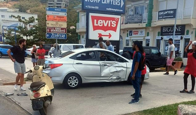 Accident de la circulation : Un scootériste blessé sur Welfare Road