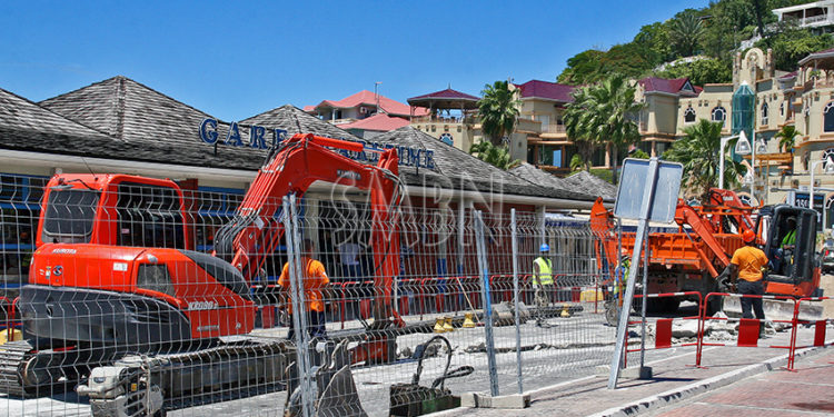 Gare Maritime de Marigot : Travaux de rénovation