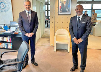 Economie : Le Président Gibbs à Bercy