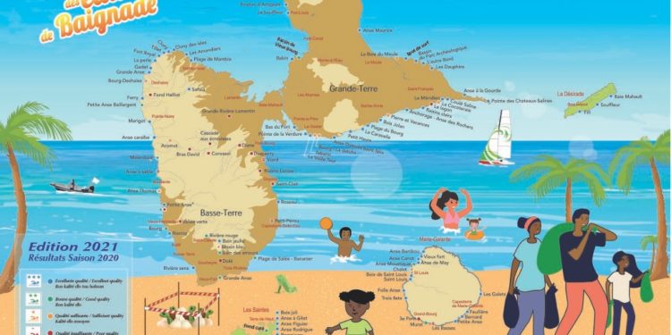 Guadeloupe et îles du Nord : Bilan de l’ARS sur la qualité des eaux de baignade