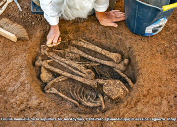 Guadeloupe : Découverte d’une centaine de sépultures précolombiennes