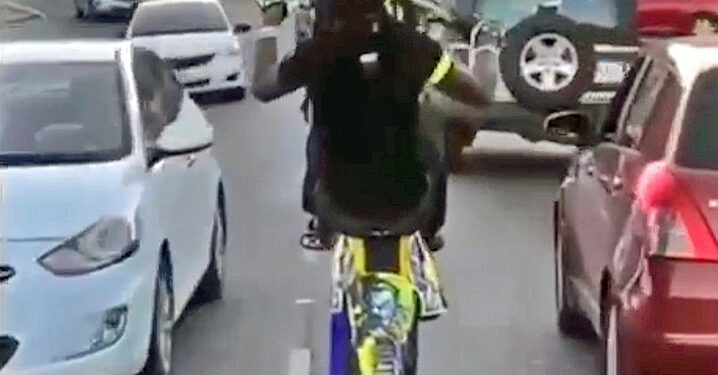 Sécurité routière : Un motard de la partie française recherché