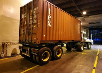 Port de Pointe Blanche : Un employé renversé par un camion