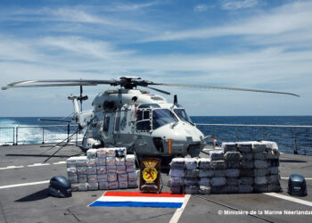 Trafic de cocaïne : La marine néerlandaise intercepte 2160 kg de drogue