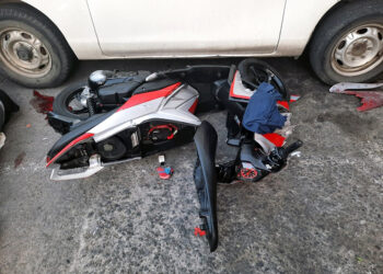 Accident de la circulation : Un scootériste grièvement blessé