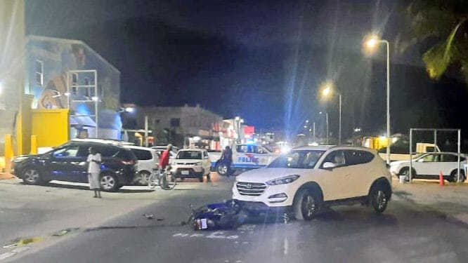 Accident de la route : Un conducteur de scooter blessé