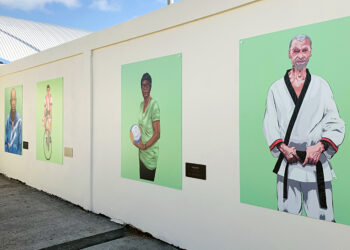 Reconnaissance sportive : Installation du « Wall of Fame »