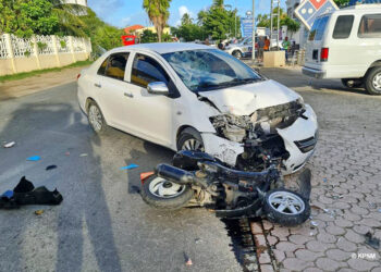 Accident de la route : Un scootériste grièvement blessé