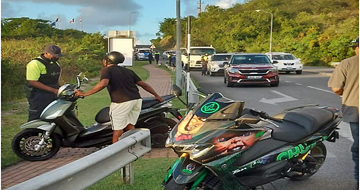 Contrôles routiers : La police de Sint Maarten multiplie les opérations