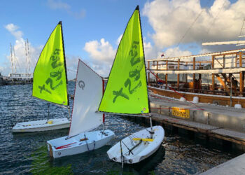 Ecole de voile : Le Sint Maarten Yacht Club acquiert 11 nouveaux bateaux