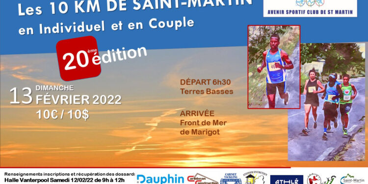 Avenir Sportif Club de Saint-Martin : « Les 10 km de Saint-Martin » 20e édition