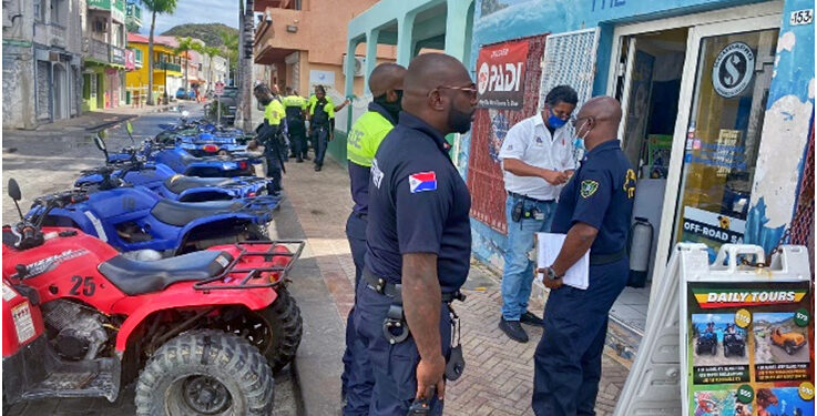 Philipsburg : Un loueur de quads verbalisé
