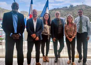 Visite protocolaire : Le Président Mussington à Saint-Barthélemy