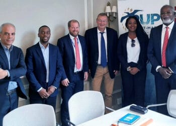 Le Président Mussington à Bruxelles : Réunion avec des représentants de la Commission Européenne