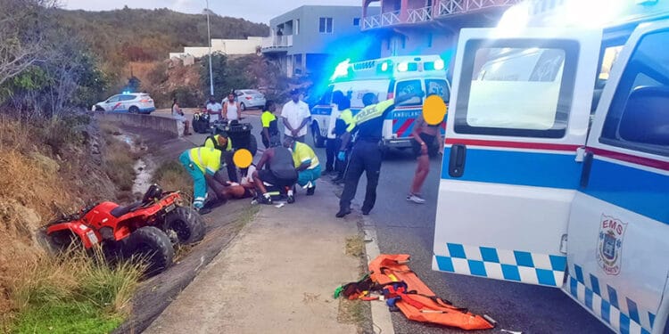 Accident de quad : Deux personnes gravement blessées