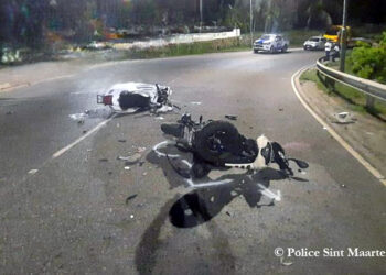 Deux scooters se percutent : Deux blessés graves