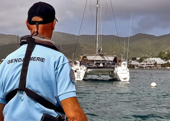 Lagon de Simpson : Contrôle des navires au mouillage