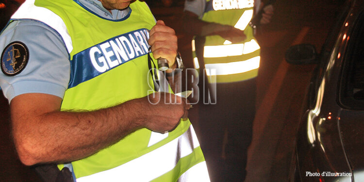 Contrôle de vitesse à Bellevue : La gendarmerie verbalise neuf conducteurs