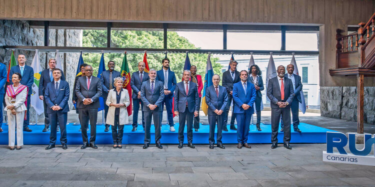 28e Conférence des Présidents des RUP : Participation du Président Mussington