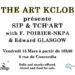 The Art Kclob présente deux artistes : Soirée SIP & TCH’ART à Marigot